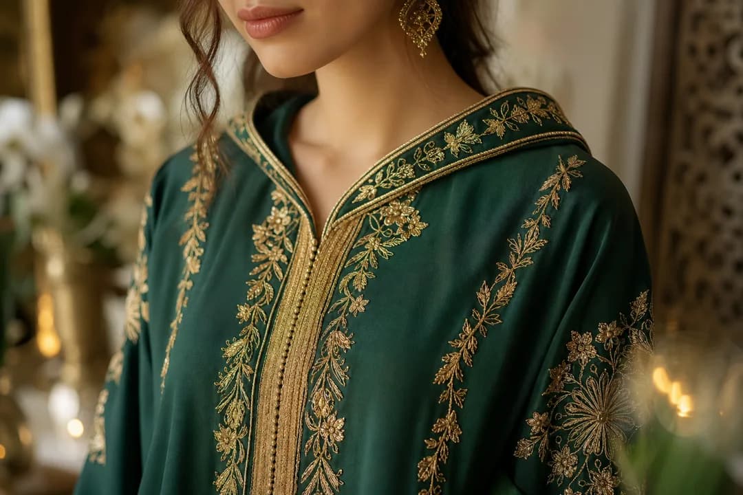 جلابة مغربية فاخرة